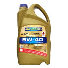 【易油網】RAVENOL VST 5W40 全合成機油 5L, 1個