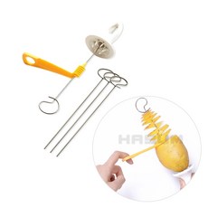 회오리감자 메이커 회전칼, 1개, 23x6.5cm