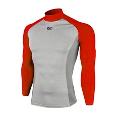 투더문 긴팔 언더티 스판 언더셔츠 투톤