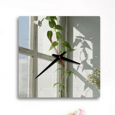 eh741-아크릴시계_햇살이비치는창가, 3.12각