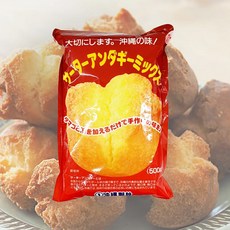 오키나와 도너츠 가루 사타안다키 플레인 도넛믹스, 1개, 500g