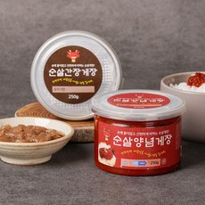엄어향 순살간장게장 순살양념게장 250g, 순살양념게장250g, 1개