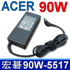 ACER AC14A8L 電池與90W變壓器，適用於V15 Nitro VN7-571 VN7-571G 系列筆電，穩定供電，長效使用, 1個, 變壓器90W-5517 含電源線
