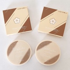 Judydoll 주디돌 쉐딩 팔레트 쥬디돌 듀얼 팔레트, 01 쿨 스킨 리퀴드 컨투어링