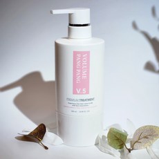 브이투 파이브 볼륨 팡팡 손상모 볼륨개선 트리트먼트, 1개, 500ml