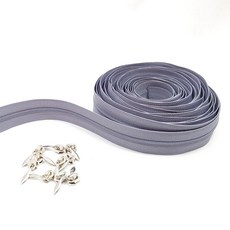 드림바이어스 3호 롤지퍼 9M(슬라이드 10개) 그레이, 1개