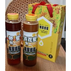 陳家蜂蜜 冬蜜800克 百花蜜800克 蜂蜜雙瓶禮盒, 1個