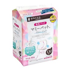 dacco(닷코) 모유 패드 마미팟 액티브라이트 132매입 (1매입 × 132개) 모유량이 가벼움 98922
