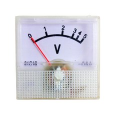 과학수업 배터리 상태측정 아날로그 전압계 실습수업 체험키트 학교기관, 2개