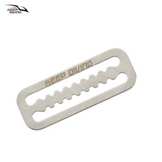 물갈퀴 316 스테인리스 스틸 스쿠버 다이빙 벨트 웨빙 스트랩 키퍼 D 링 버클 링 홀더 윙 BCD 액세서리, 07 RK02 1pc