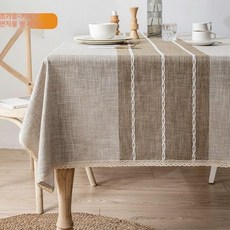 면 린넨 원단 샌드 커트지 스트라이프, 1개, 맞춤 33위안 m2, 라이트오텀 커피 평면레이스