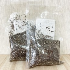 柚子烘焙 奇亞籽 黑色奇亞籽 鼠尾草籽 100克 500克分裝包, 1個, 100g
