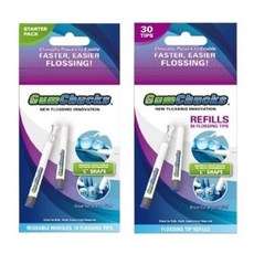 Gumchucks 牙線手把+替換牙線組, 1套