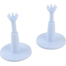 골프티꽂이 롱티샷 높이조절 VGEBY 2 PCS 조절 가능한 골프 티 드라이빙 레인지 홀더 회전 제한 매트용 고무 매트