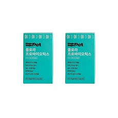 애완동물영양제) 플로라프로바이오틱스 30캡슐 강아지 고양이 유산균 장건강 설사 장염 예방 면역력향상, 2개, 장건강/유산균, 30회분