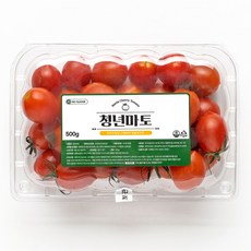 [전라도청년] 달달아삭 스테비아 방울토마토 토마토 청년마토, 500g, 4개