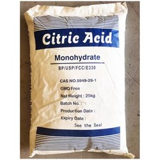 【肥肥】289 天天 英軒 檸檬酸 25kg 食品級 清潔水垢 洗飲水機 洗熱水瓶 清小便斗尿垢, 1個