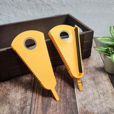 병뚜껑 병 실리콘 사용이편한 멀티 오프너 유리병 따개, 1개