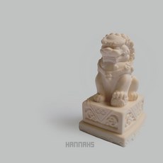 해태상몰드 해치 수제몰드 인센스홀 타입 오브제타입 석고 캔들 제스모나이트 레진 사용, 1.오브제타입