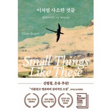 이처럼 사소한 것들, 다산책방, 클레어 키건