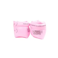 走走去旅行 成人兒童通用手臂泳圈 手臂浮圈 浮力圈 游泳圈 雙氣囊安全泳具, 1個, 粉, 粉