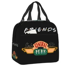 친구 TV 쇼 캠핑 여행을위한 절연 점심 가방 재사용 가능한 열 쿨러 도시락 상자 여성 어린이 식품 용기 토, 01 22x20x13cm, 14 2