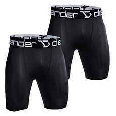 2장세트 디펜더 기능성 스포츠 트레이닝 언더레이어 5부 반바지 SH-BBBB_M