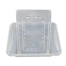 레파즈 적재형 케이지 소 몸통뚜껑세트, 1개, 투명