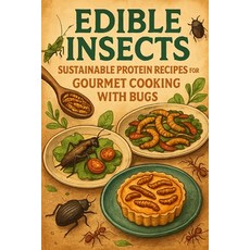(영문도서)Edible Insects: Sustainable Protein Recipes for Gourmet Cooking with Bugs Paperback, Independently Published, English, 9798272872654