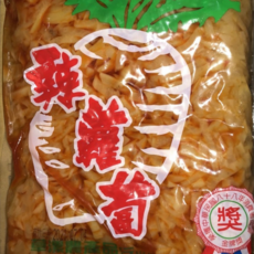榨菜王 辣蘿蔔 (素食) - 香辣爽脆，開胃下飯的素食小菜, 3kg, 2個