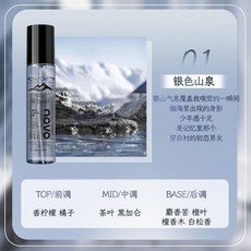 衣物香氛噴霧 持久留香 清新除異味, 1個, 除味初體驗 銀色山泉*1