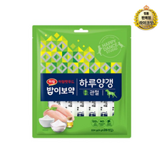 밥이보약 도그 하루양갱 간식 관절 28p, 224g, 11개