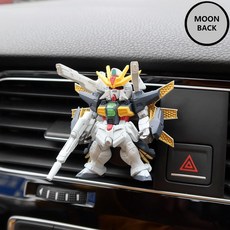 자동차 차량용 내부 건담 제품 장식 미니 피규어 조립 프라모델 디스플레이 소품 인테리어 컬렉션, 8.DX 건담