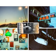 RETO PRISM 35mm 底片相機 ISO400 27張 內建閃光燈, Amber 800