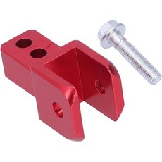 알루미늄 합금 높이 조절 클램프 오토바이 전기차 산악 자전거용 빨간색 강화 지상고 향상 쉽고 간편 통합