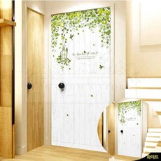 가든포레스트 현관문 시트지 화이트 아파트 접착 리모델링 방수 DIY