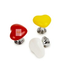 에이치앤엠샵 부착식 다용도 손잡이 다용도손잡이, 옐로우, 1개