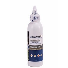 MicrocynAH 麥高臣 眼睛凝膠 3oz 溫和配方 適用於多種動物, 1個, 神仙眼睛凝膠 3oz