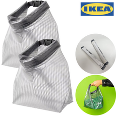 이케아 정품 방수가방 RENSA, 2개, 그레이EVA