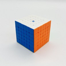 6X6 MoYu 메이롱 6 V2 큐브 66 뭐위 MeiLong 6 V2 선수용 큐브 666 / 20개 이상 구매시 마론 8색펜 1개 증정, 혼합색상