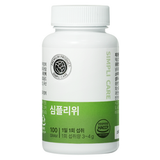 심플리케어 심플리위, 100g, 1개