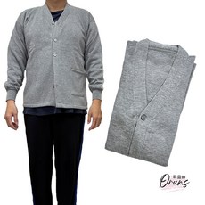 Oluna 臺灣製 厚實保暖 刷毛外套 罩衫 V領開襟 上衣外套 秋冬 素面外套 男女中性款 315