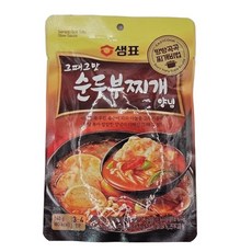 샘표 그때그맛 순두부찌개 양념 140g x 4개