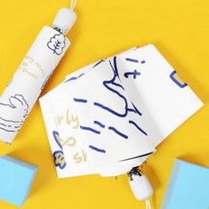 [만리픽] 토끼 자동 양우산 암막 원터치 방수 접이식 우산