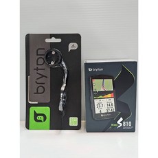 Bryton Rider S810E 旗艦級 3.5吋觸控式螢幕 碼錶 GPS 自行車訓練記錄器 50小時電池續航力, 1個, S810E碼錶+原廠鋁合金延伸座