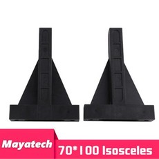 RC카 부품 고정익 비행기용 편심 타입 엔진 브래킷 플라스틱 L1xL2xL3 니트로 또는 가솔린 모델, 3) 70x100 Isosceles, 1개