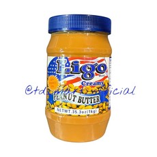 리고 100% 땅콩버터 크리미, 1kg, 1개