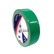 청테이프 25mm X 7M / 이사 보수 덕트 인테리어 면 천 포장 건축 택배, 청테이프 25mmX7M, 1개