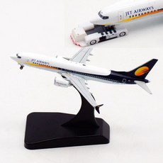 JET AIRWAYS 보잉 737-8Max VT-JXB JC Wings 1:400, 9.88*8.57*3.14, 1개