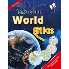 (영문도서) World Atlas Paperback, V&s Publishers, English, 9789357941495